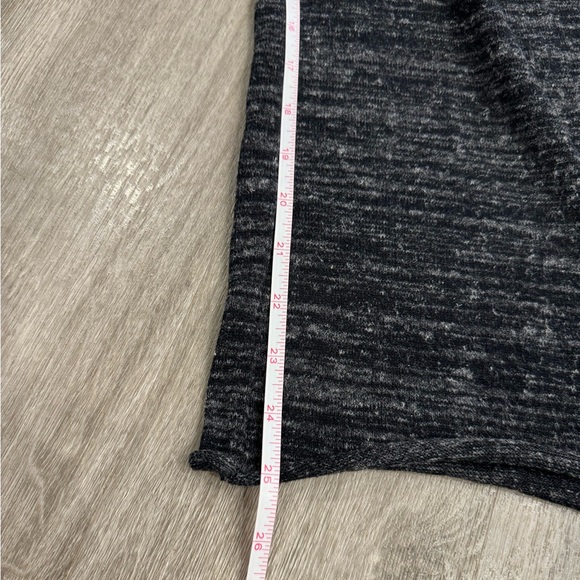 Zara Knit Sleeveless V-Neck Jumpsuit Women Size Medium Gray Linen Blend Pockets - Picture 13 of 16